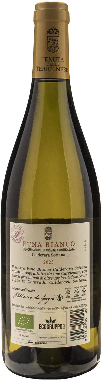 Terre Nere Etna Bianco Cuvee delle Vigne Niche Calderara Sottana 2023
