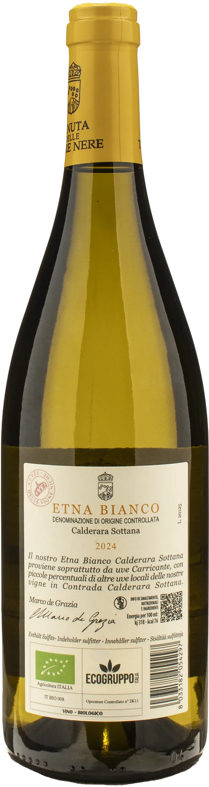 Terre Nere Etna Bianco Cuvee delle Vigne Niche Calderara Sottana 2024