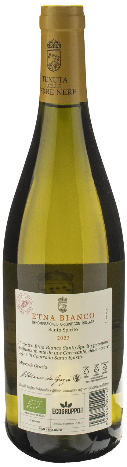 Terre Nere Etna Bianco Santo Spirito 2023