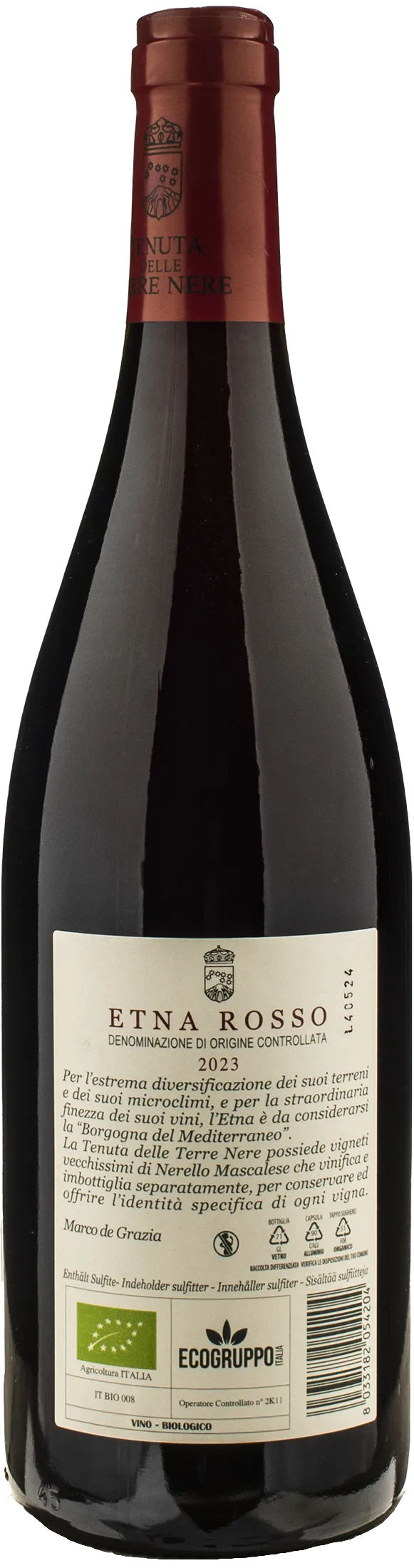 Terre Nere Etna Rosso 2023