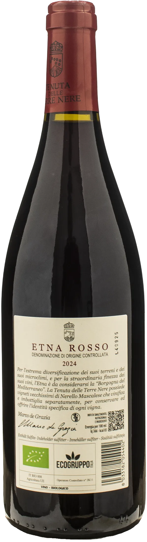 Terre Nere Etna Rosso 2024