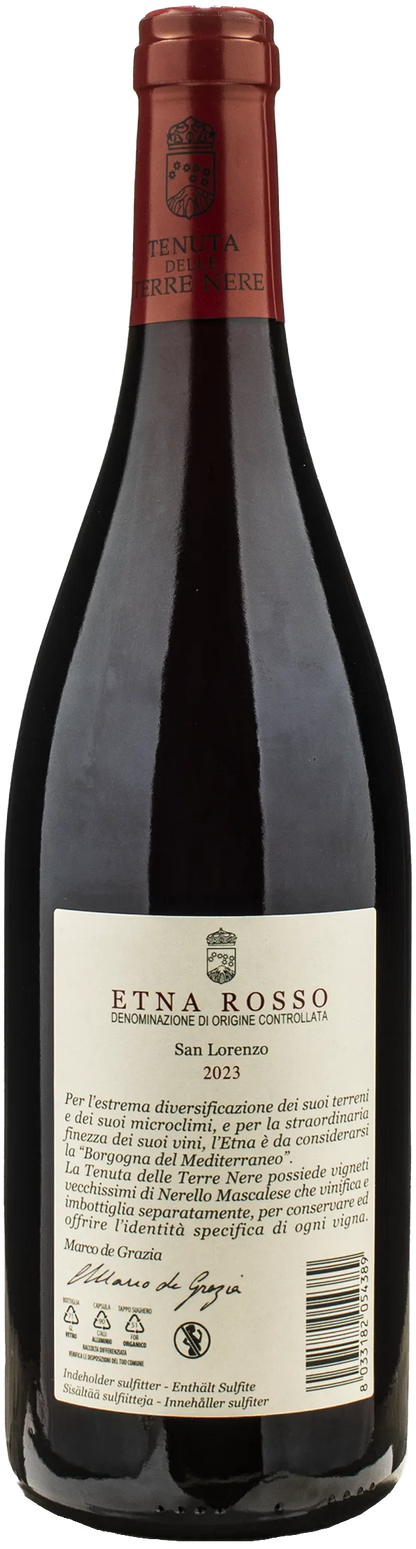 Terre Nere Etna Rosso San Lorenzo 2023