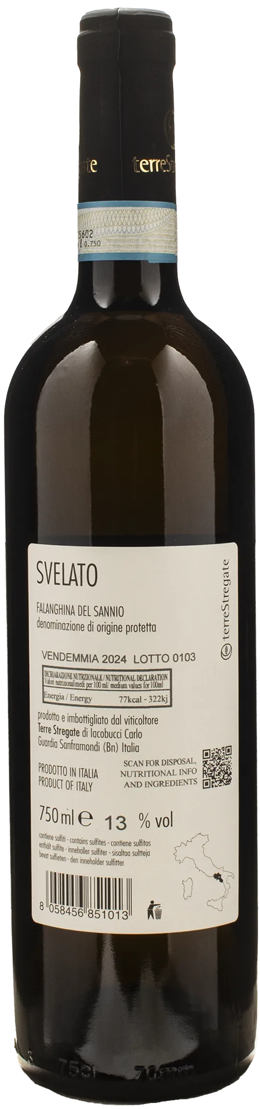 Terre Stregate Falanghina del Sannio Svelato 2024