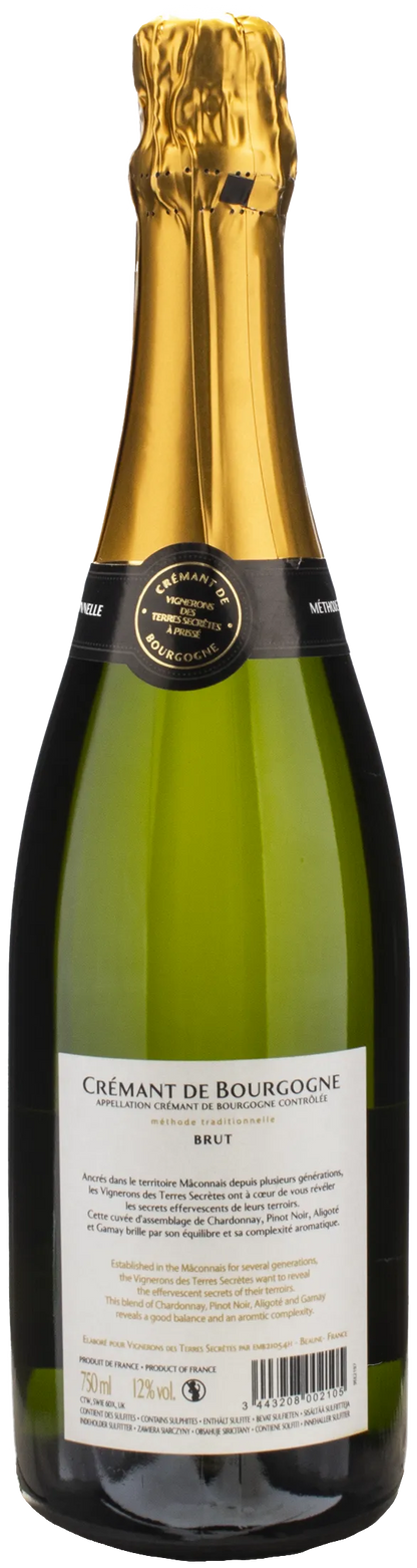 Terres Secretes Cremant de Bourgogne Mèthode Traditionnelle Brut