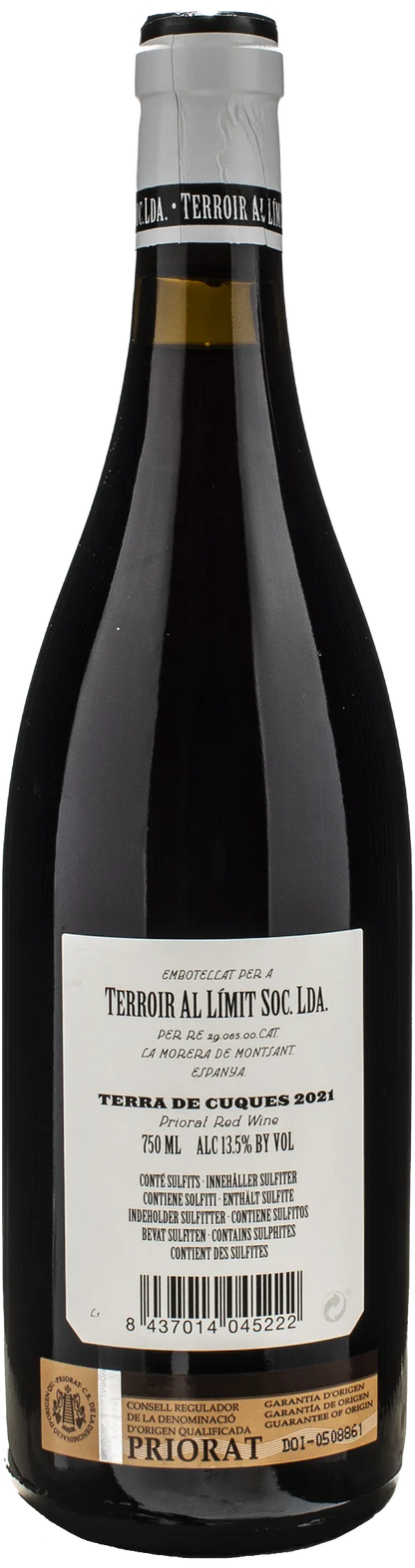 Terroir Al Limit Terroi Al Limit Priorat Terra de Cuques 2021