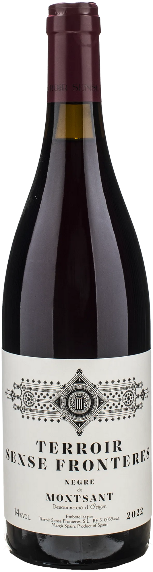 Terroir Al Limit Terroir Sense Fronteres Montsant Negre 2022