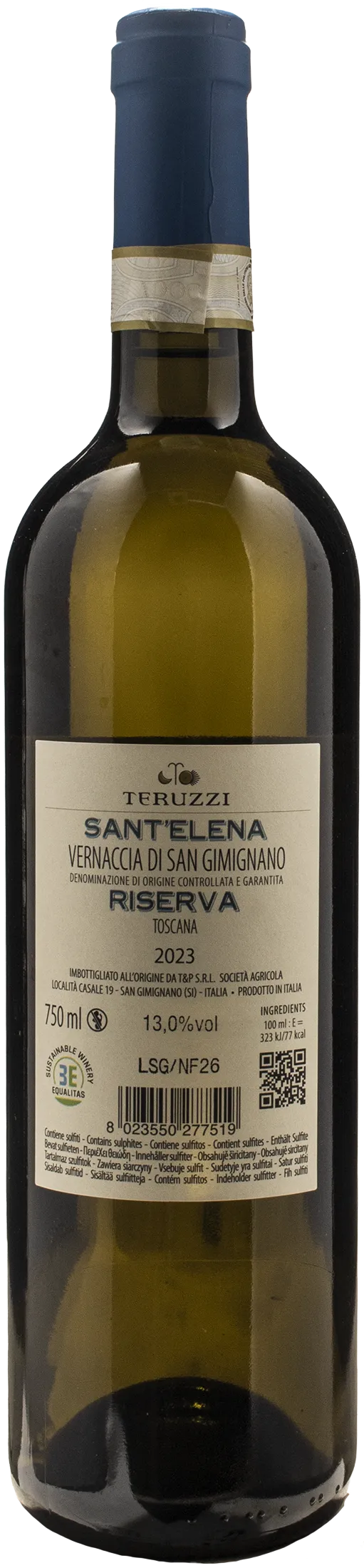 Teruzzi Vernaccia di San Gimignano Riserva Sant'Elena 2023