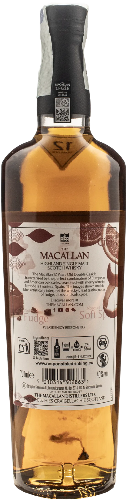 The Macallan Highland Whisky Double Cask 12 Anni 0.7L