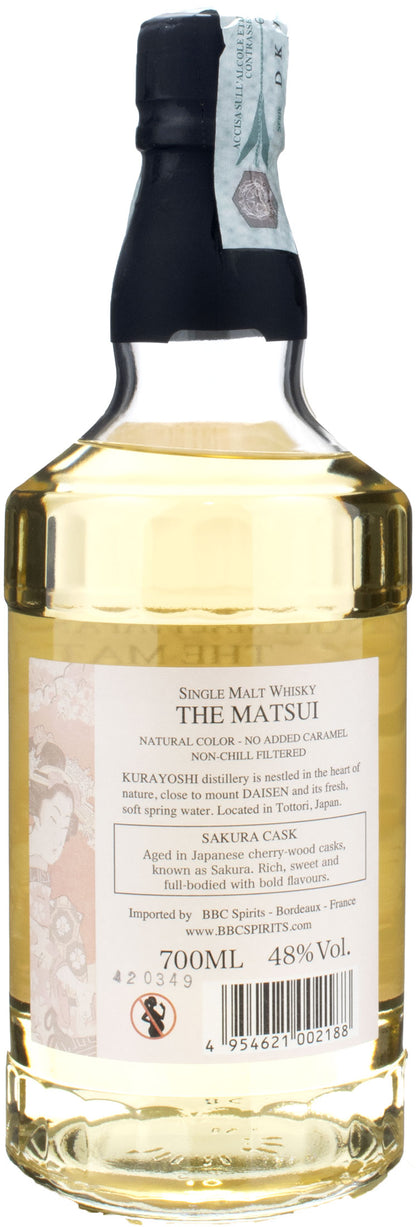 The Matsui Whisky Single Malt Sakura Cask 0,7L