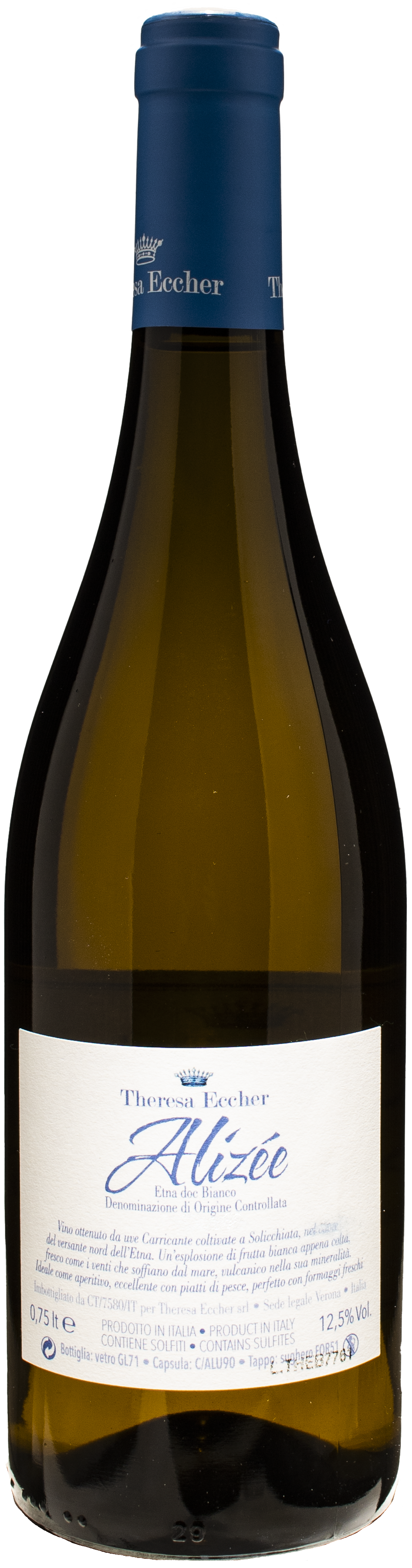 Theresa Eccher Etna Bianco Alizee 2021