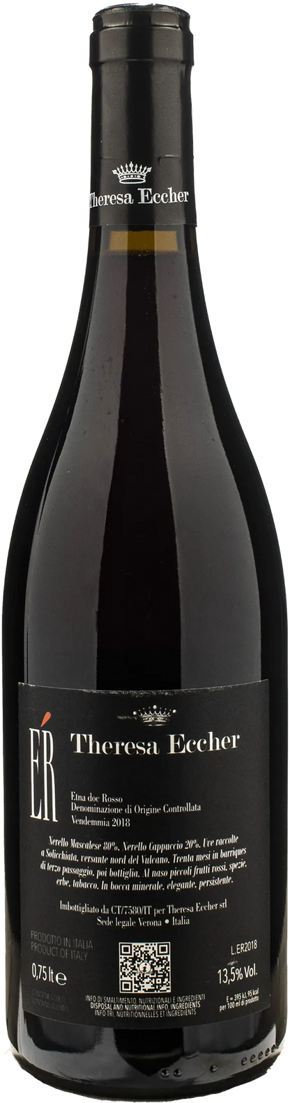 Theresa Eccher Etna Rosso ER 2018