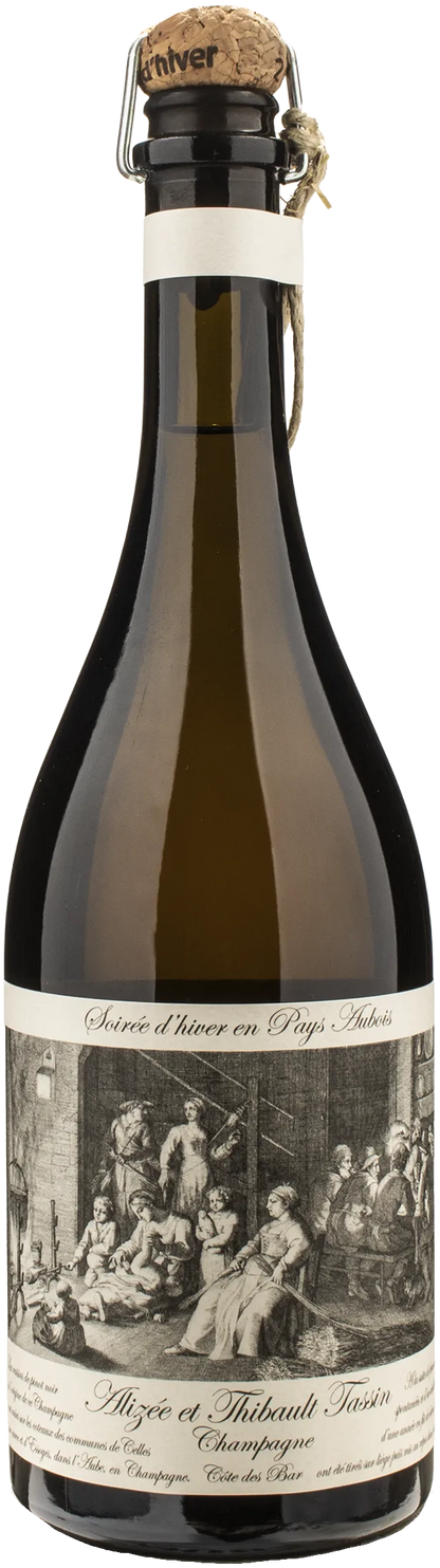 Thibault Tassin Champagne Blanc de Noirs Brut Nature Pinot Noir Soiree d'Hiver en Pays Aubois 2022