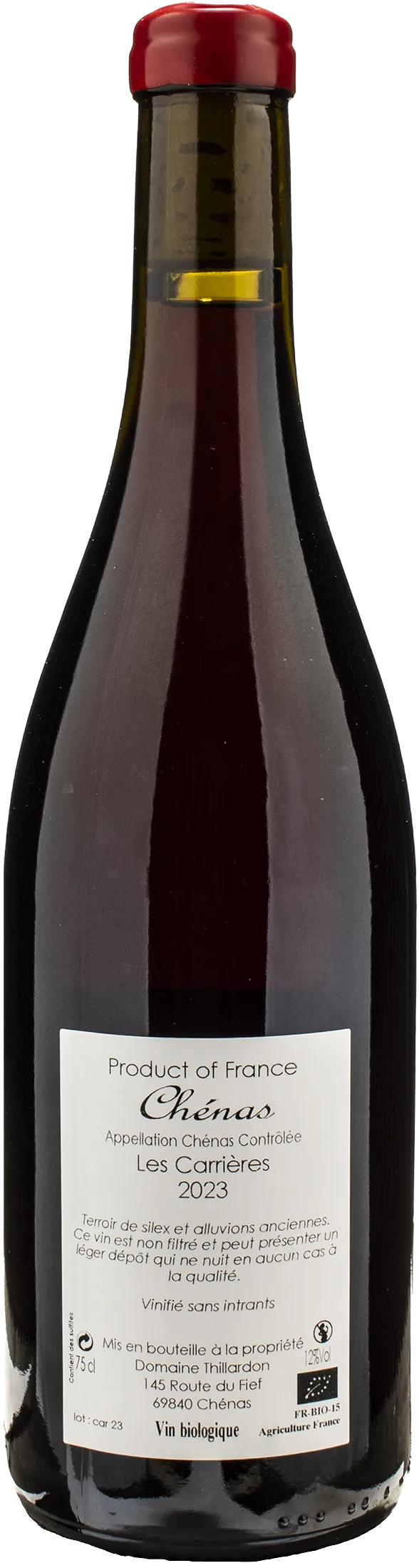 Thillardon Chenas Les Carrieres 2023