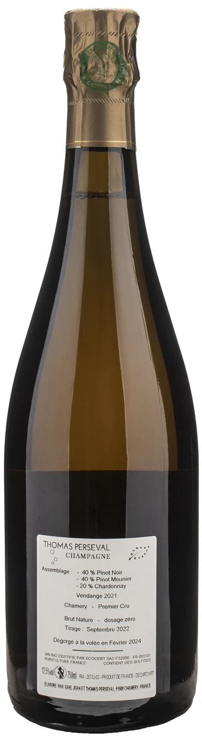 Thomas Perseval Champagne 1er Cru Brut Nature L’art Terre 2021