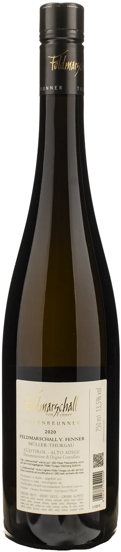 Tiefenbrunner Feldmarschall Von Fenner Muller Thurgau 2020