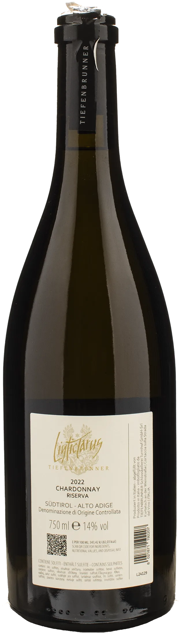 Tiefenbrunner Linticlarus Chardonnay Riserva 2022