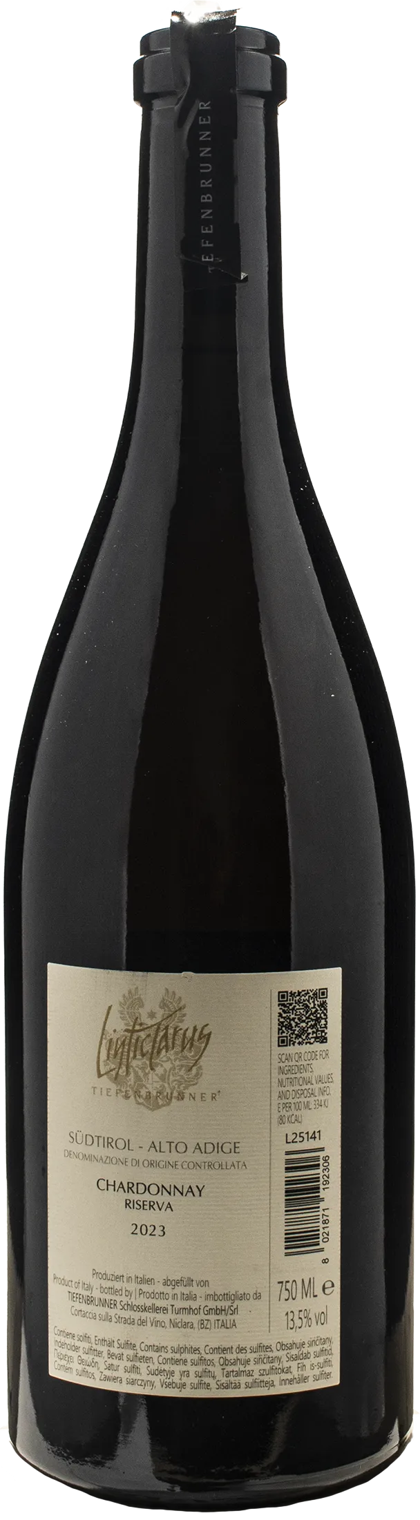 Tiefenbrunner Linticlarus Chardonnay Riserva 2023