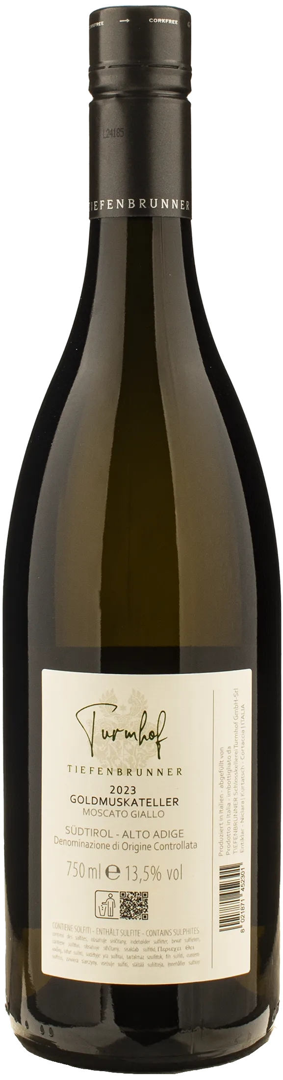 Tiefenbrunner Turmhof Moscato Giallo 2023