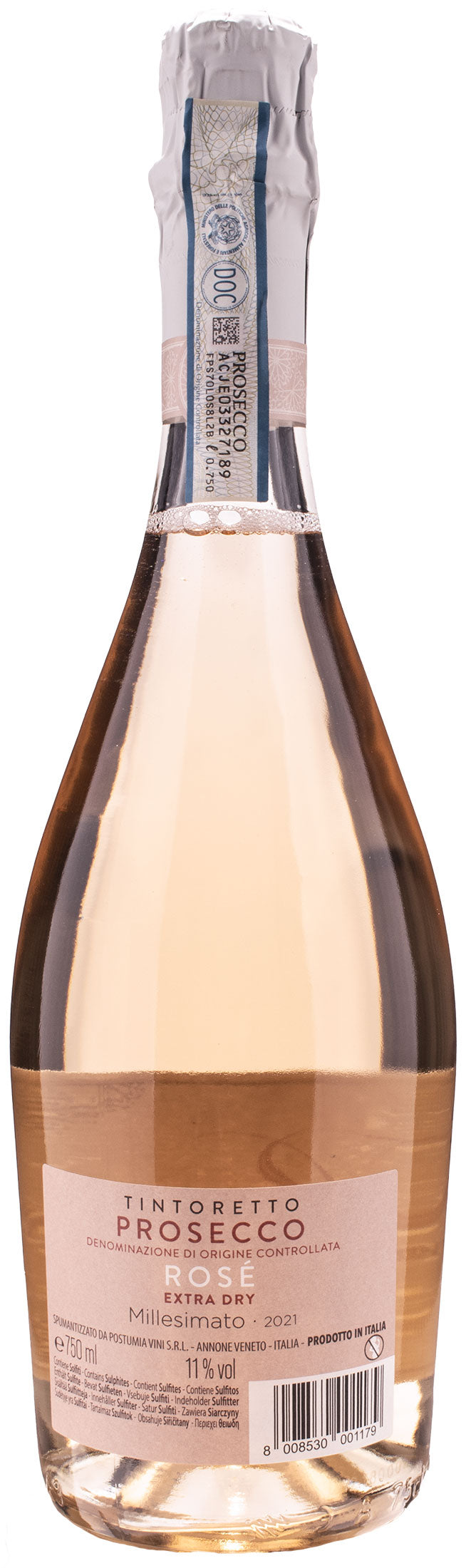 Tintoretto Prosecco Rosè Extra Dry Millesimato 2021