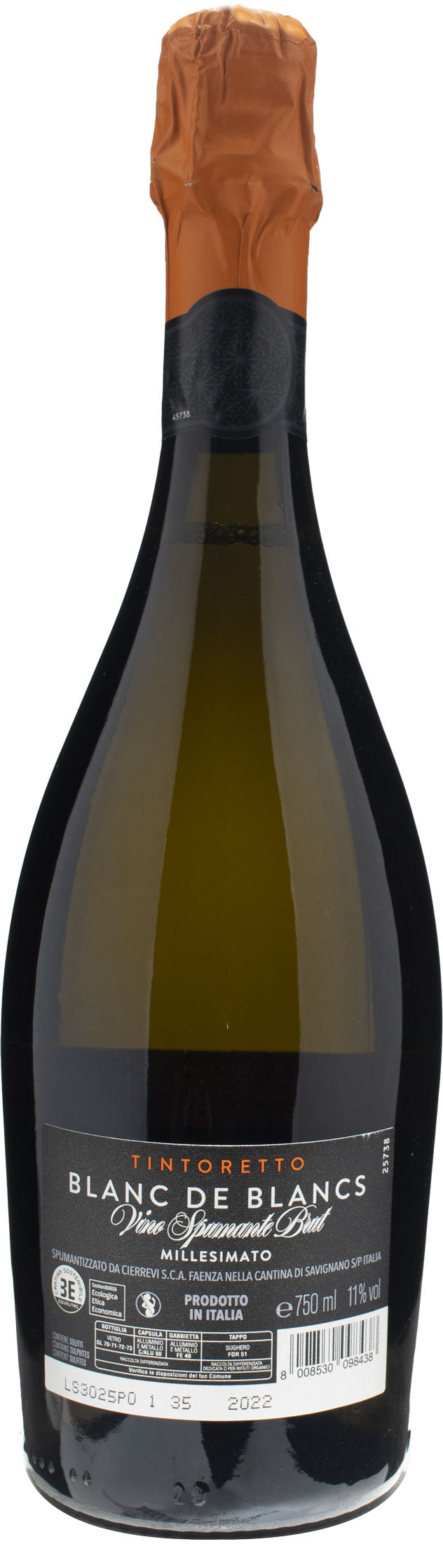 Tintoretto Spumante Blanc de Blancs Brut Millesimato 2022