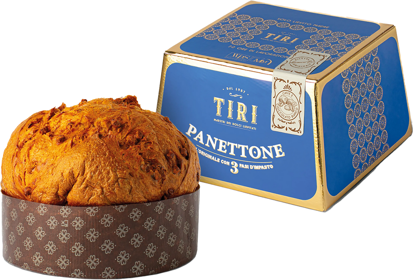 Tiri Panettone Caffè e Cioccolato Bianco 1Kg
