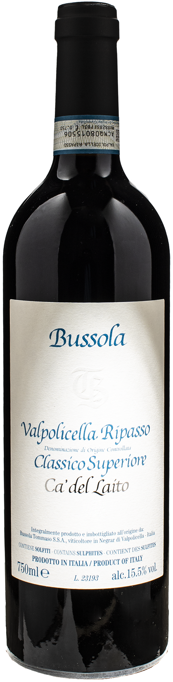 Tommaso Bussola Valpolicella Ripasso Classico Superiore Ca' del Laito 2019