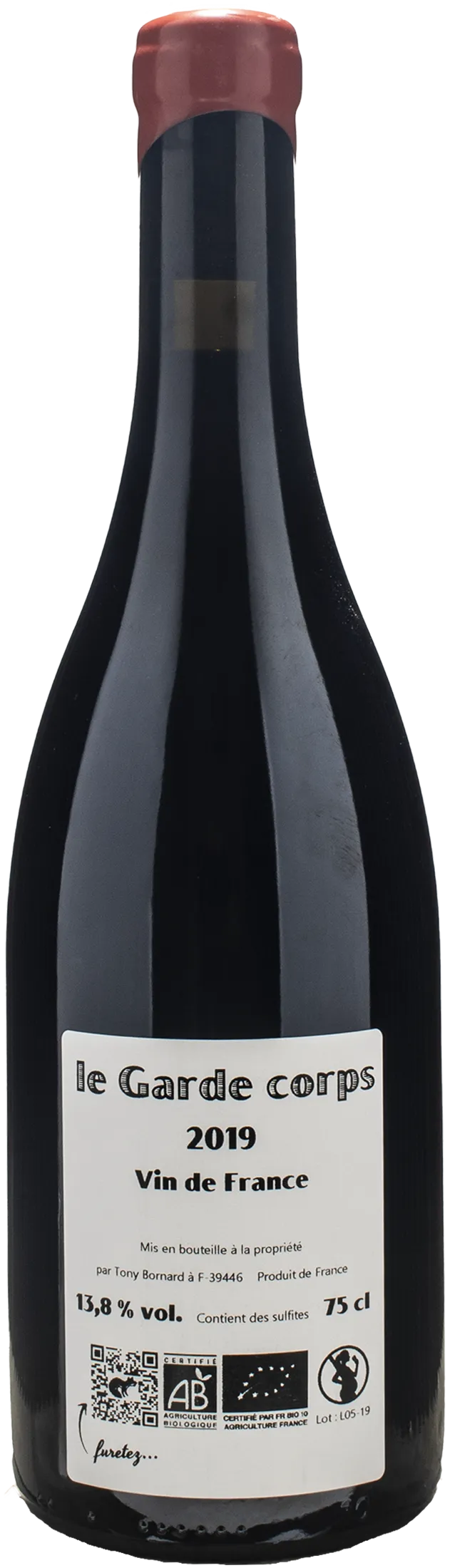 Domaine Bornard / Le Garde-corps '19＋'20 Domaine Bornard Le Garde-Corps, 2019