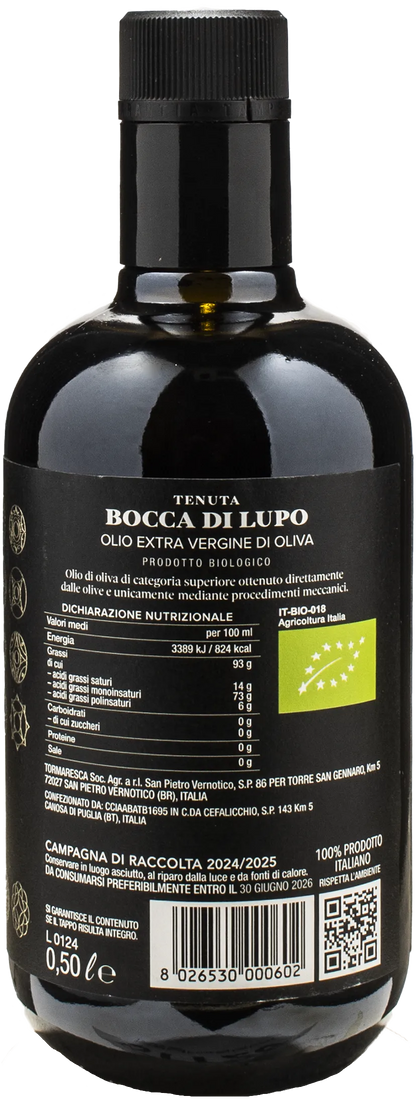 Tormaresca Bocca di Lupo Olio Extra Vergine di Oliva 0.5L 2024