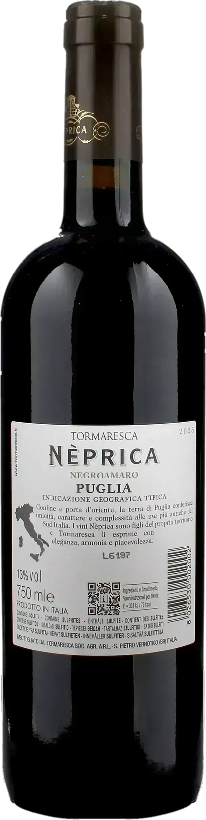 Tormaresca Neprica Negroamaro 2025