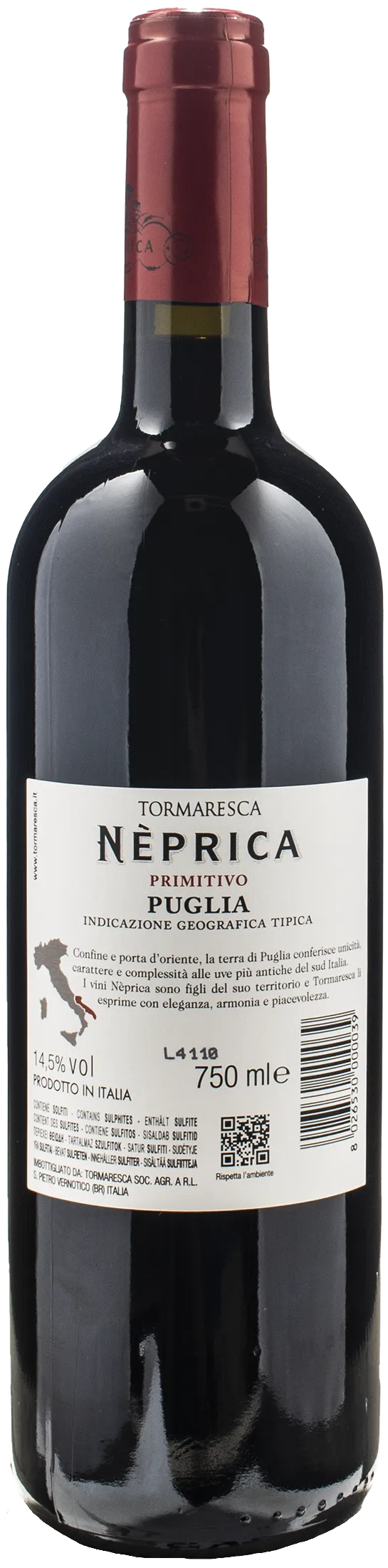 Antinori Tormaresca Neprica Primitivo 2023