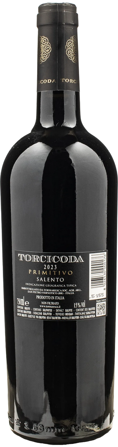 Tormaresca Torcicoda Primitivo Salento 2023