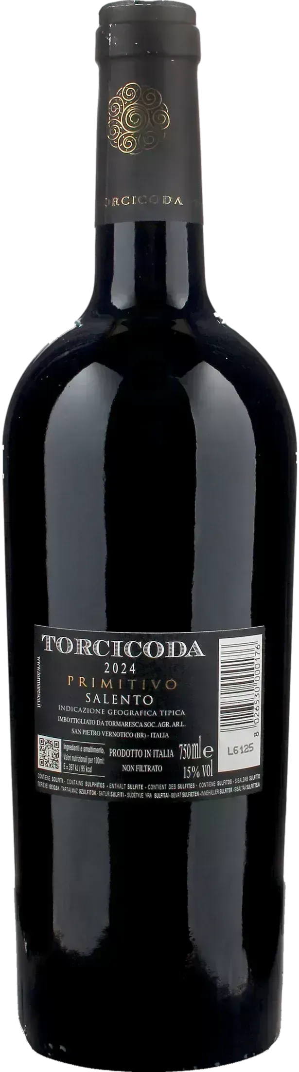 Tormaresca Torcicoda Primitivo Salento 2024