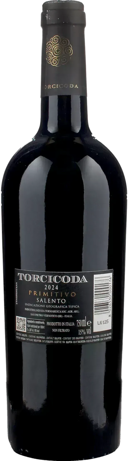 Tormaresca Torcicoda Primitivo Salento 2024
