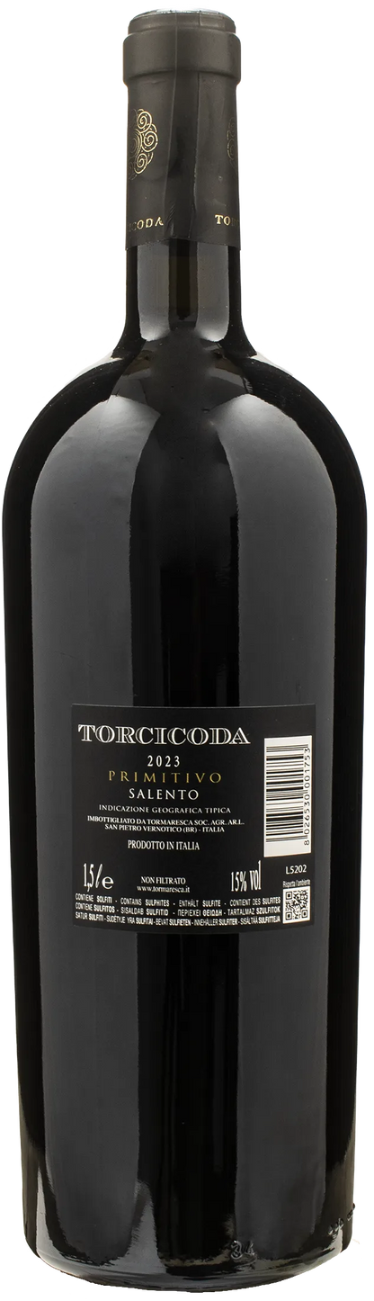 Tormaresca Torcicoda Primitivo Salento Magnum 2023
