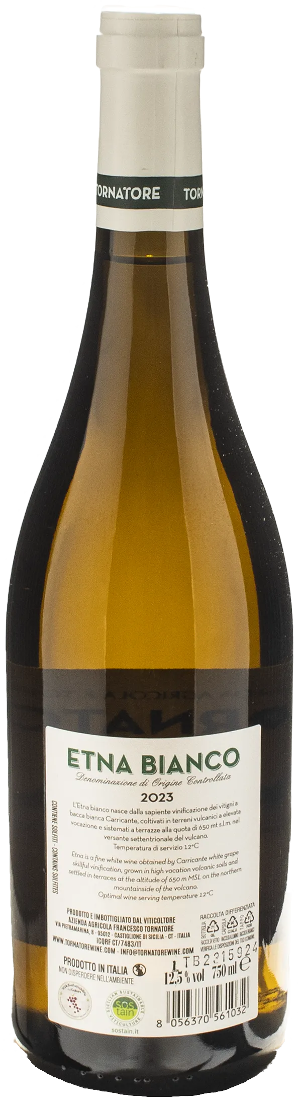 Tornatore Etna Bianco 2023