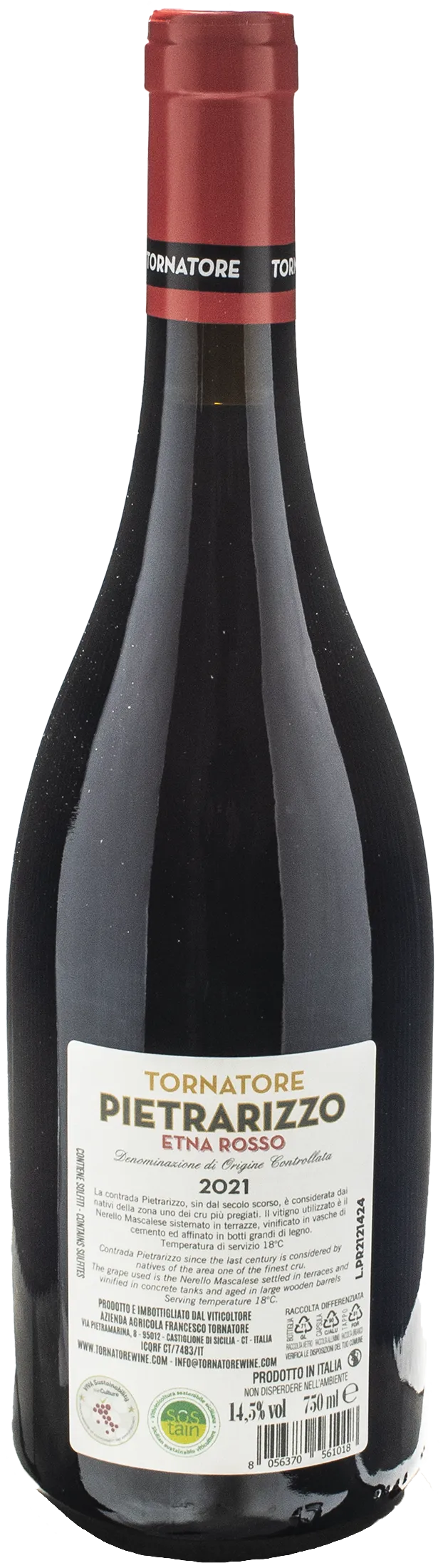 Tornatore Etna Rosso Pietrarizzo 2021