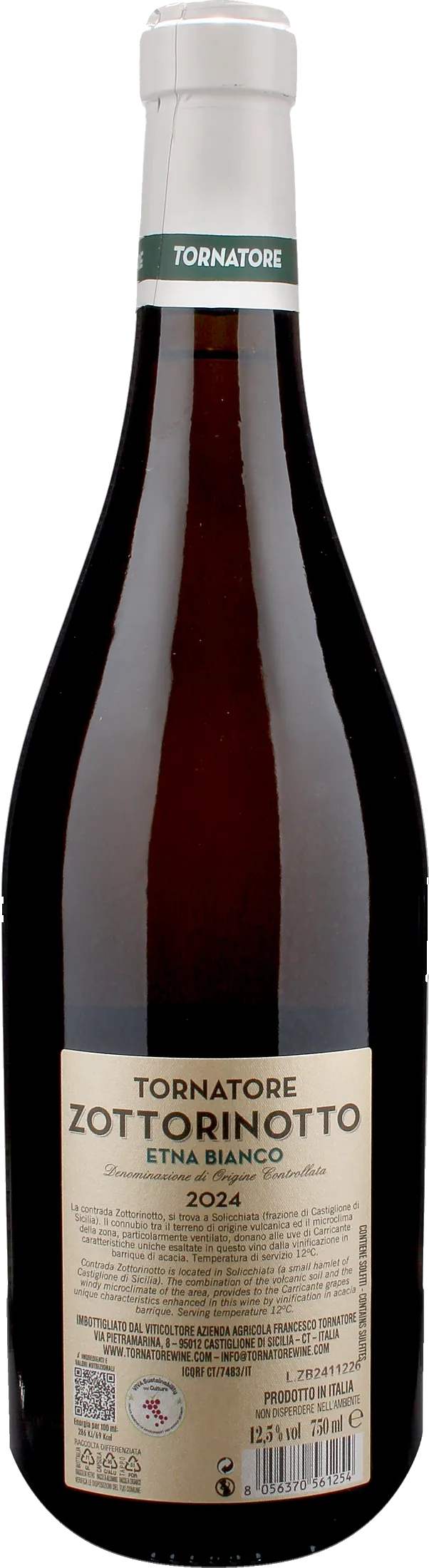 Tornatore Zottorinotto Etna Bianco 2024