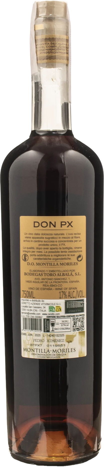 Toro Albala Montilla Moriles Don PX Cosecha 2023
