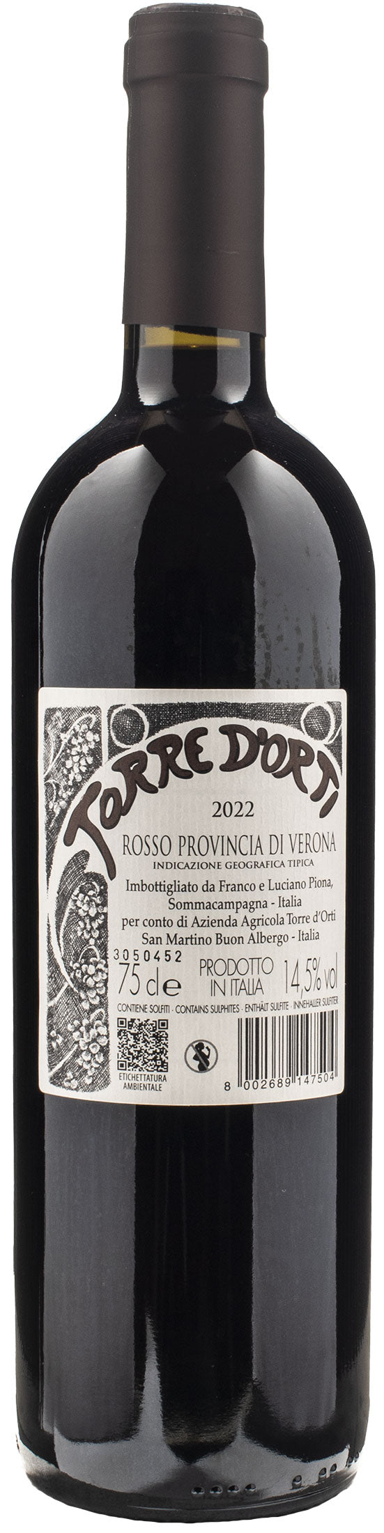 Torre d'Orti Torre Rosso 2022 | XtraWine