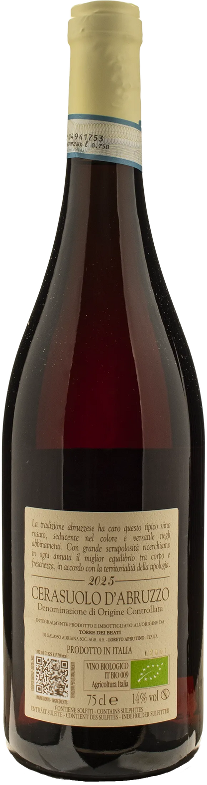 Torre dei Beati Cerasuolo d'Abruzzo Rosa-ae 2025