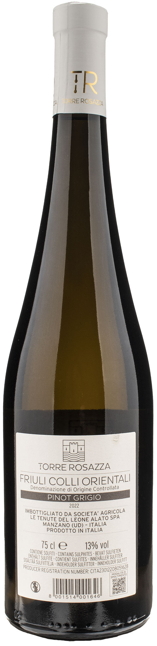 Torre Rosazza Pinot Grigio 2022