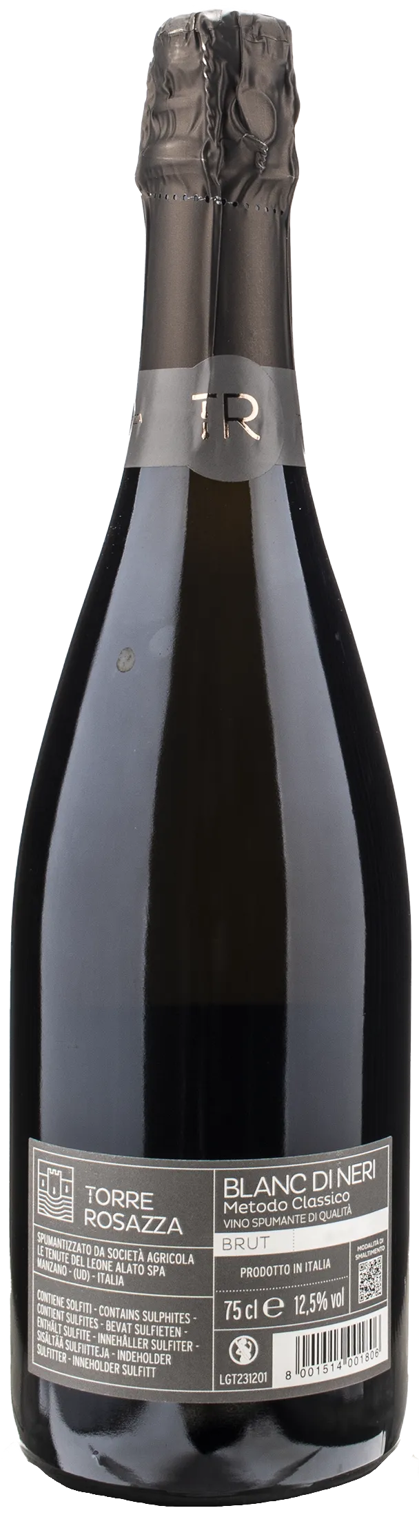 Torre Rosazza Spumante Blanc di Neri Metodo Classico Brut
