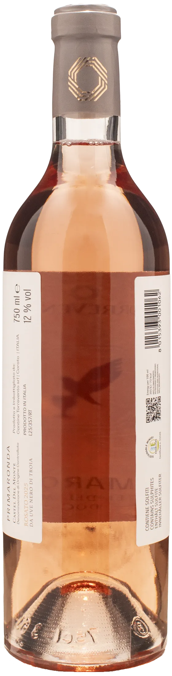 Torrevento Castel del Monte Rosato Primaronda 2025