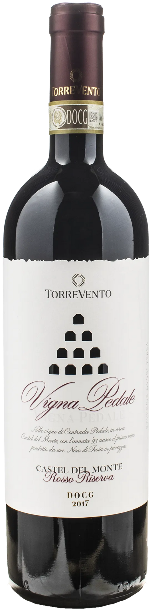 Torrevento Castel del Monte Vigna Pedale Rosso Riserva 2017