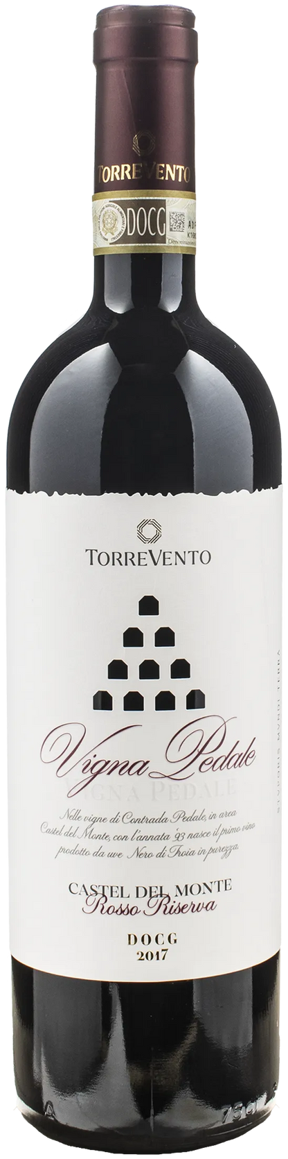 Torrevento Castel del Monte Vigna Pedale Rosso Riserva 2017