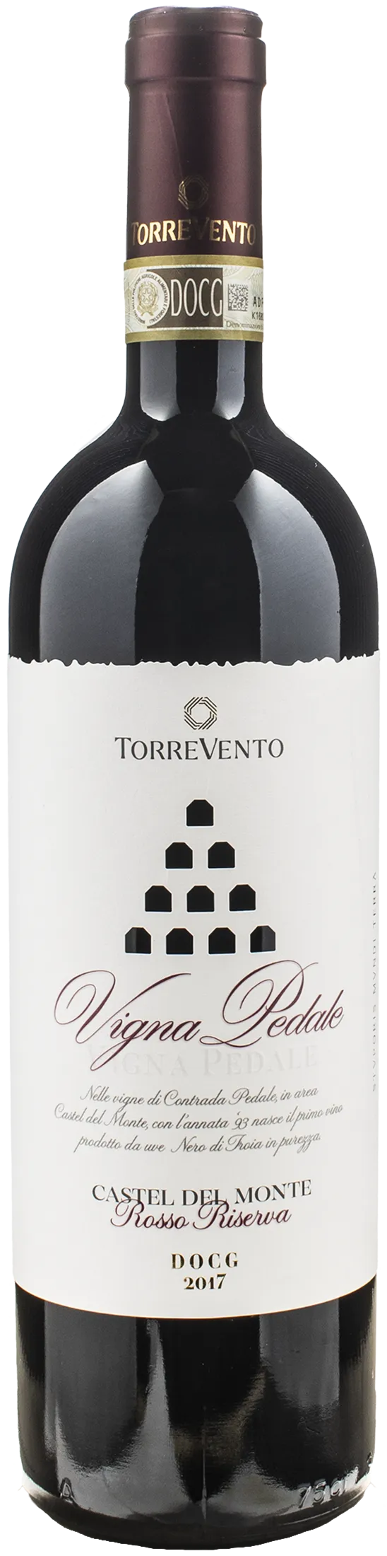 Torrevento Castel del Monte Vigna Pedale Rosso Riserva 2017
