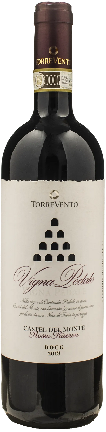 Torrevento Castel del Monte Vigna Pedale Rosso Riserva 2019