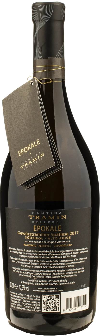 Tramin Epokale Gewurztraminer Spatlese 2017