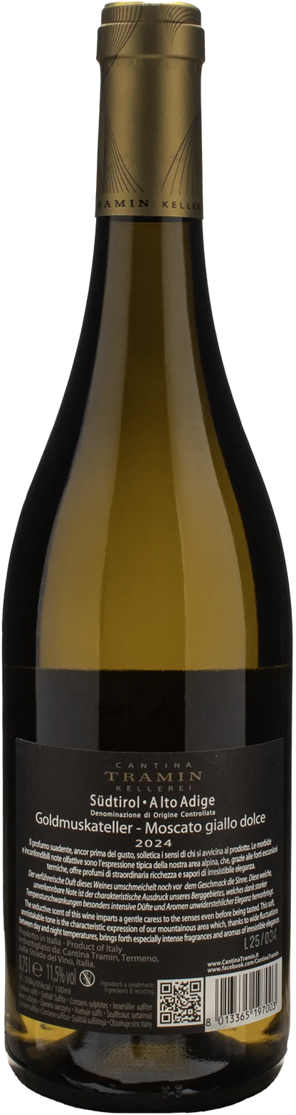 Tramin Moscato Giallo 2024