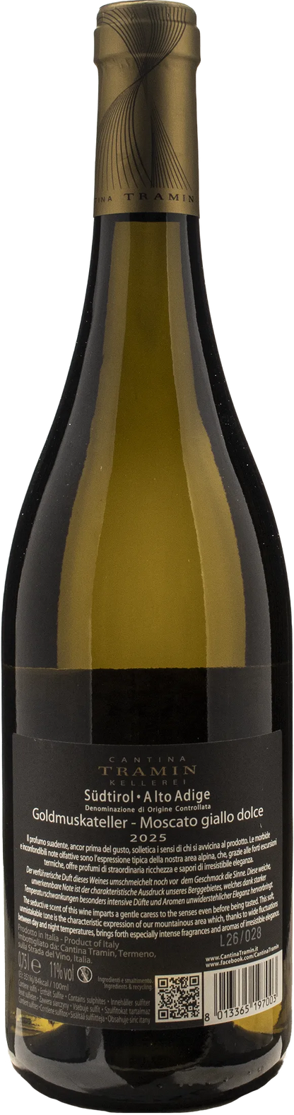Tramin Moscato Giallo 2025